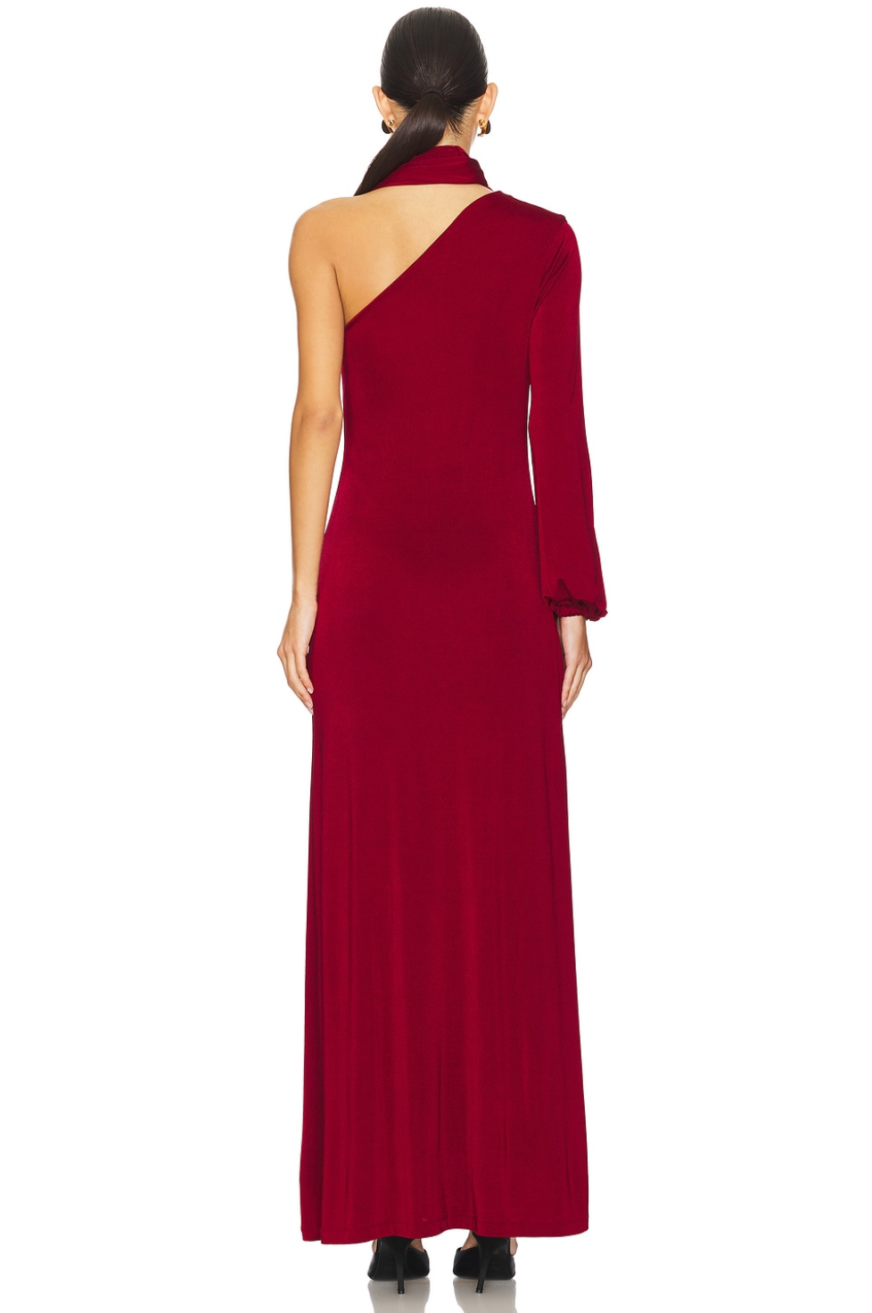 Maxi scarf dress - Red