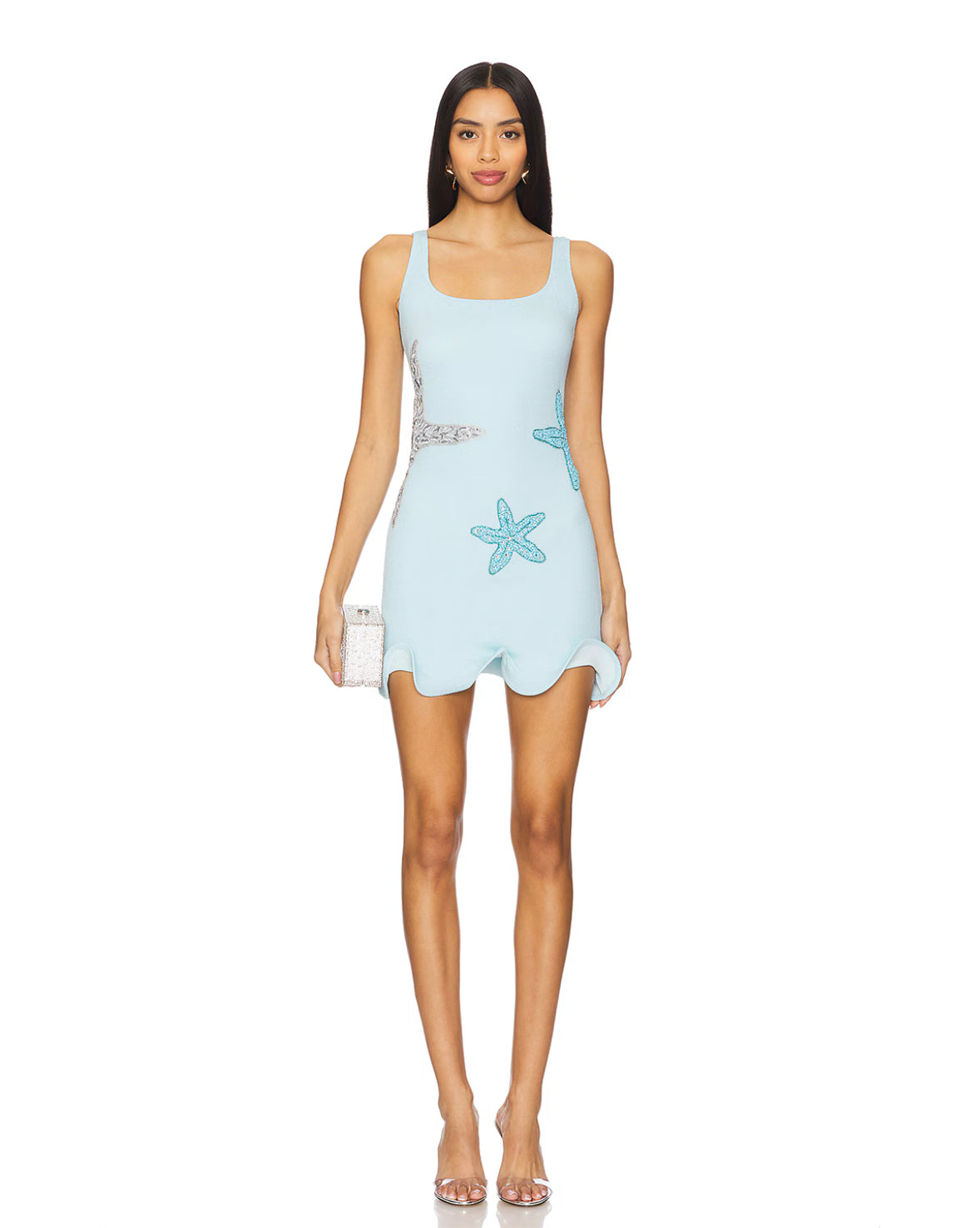 Starfish blue dress