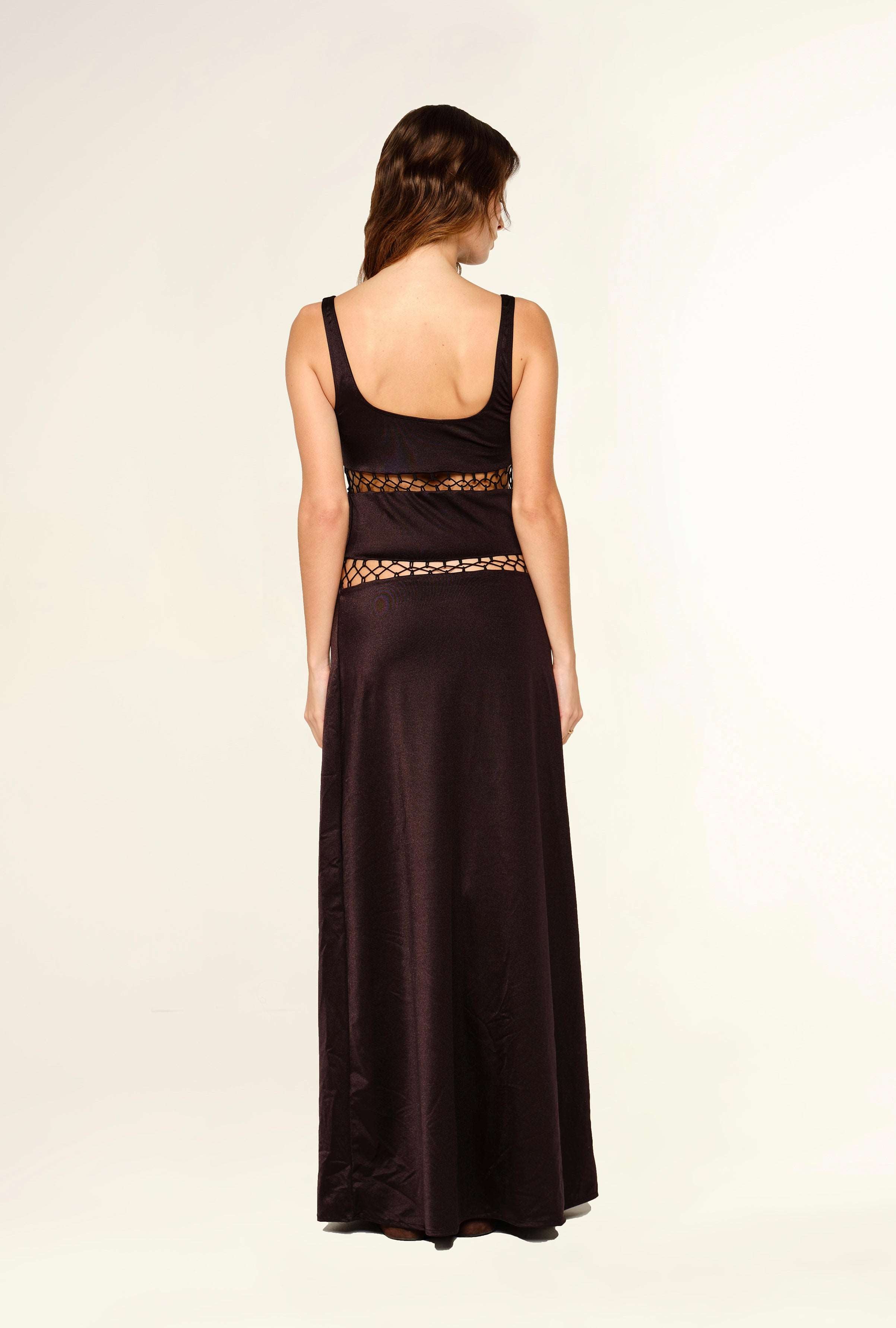 Donatella maxi dress - Black