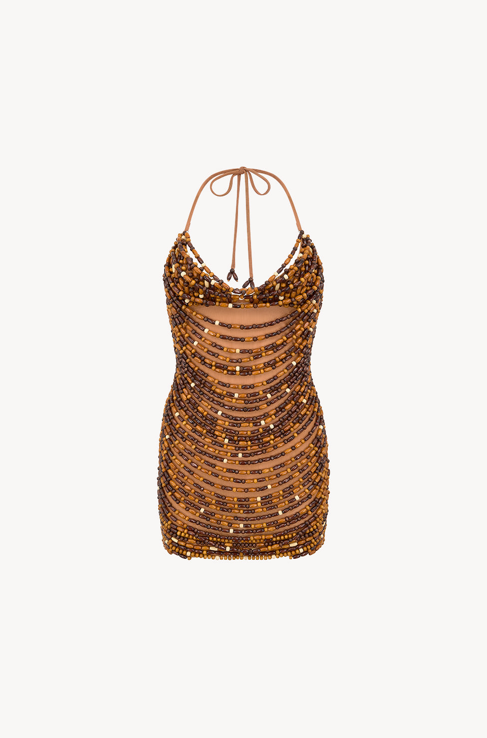 Floating pearl dress - Wood pearl