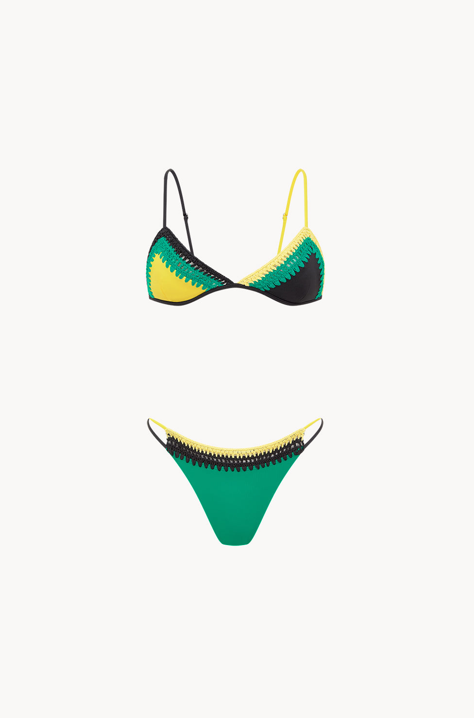 Jamaica crochet bikini set