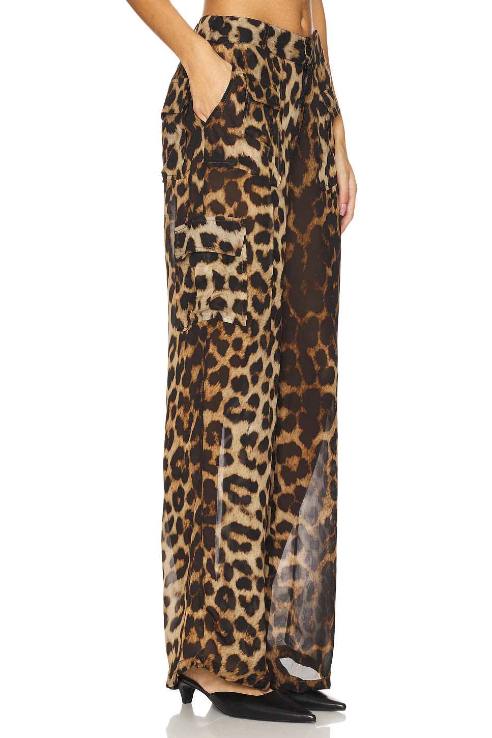 Cargo pants - Leopard