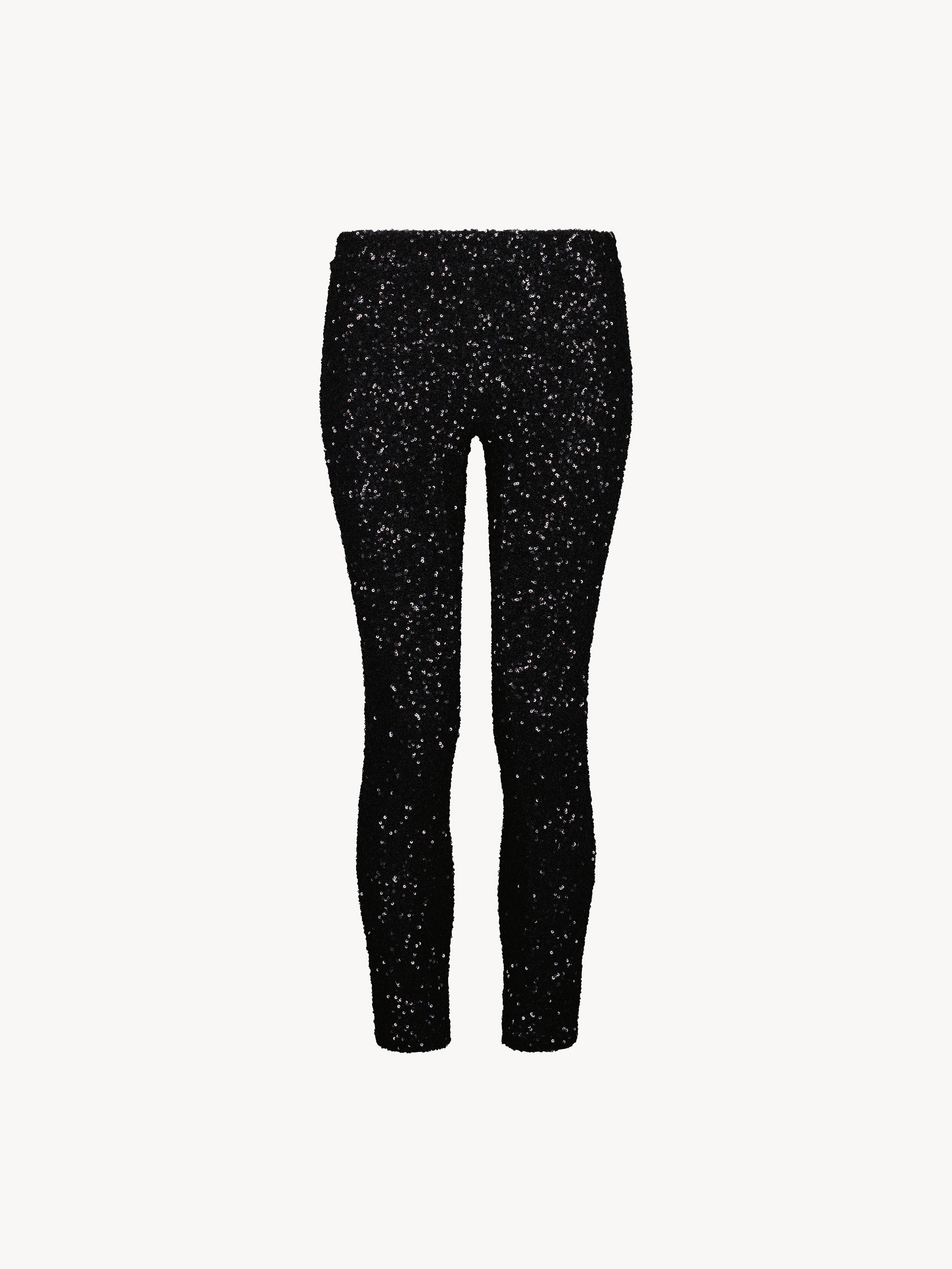 Capri leggings glitter - Black