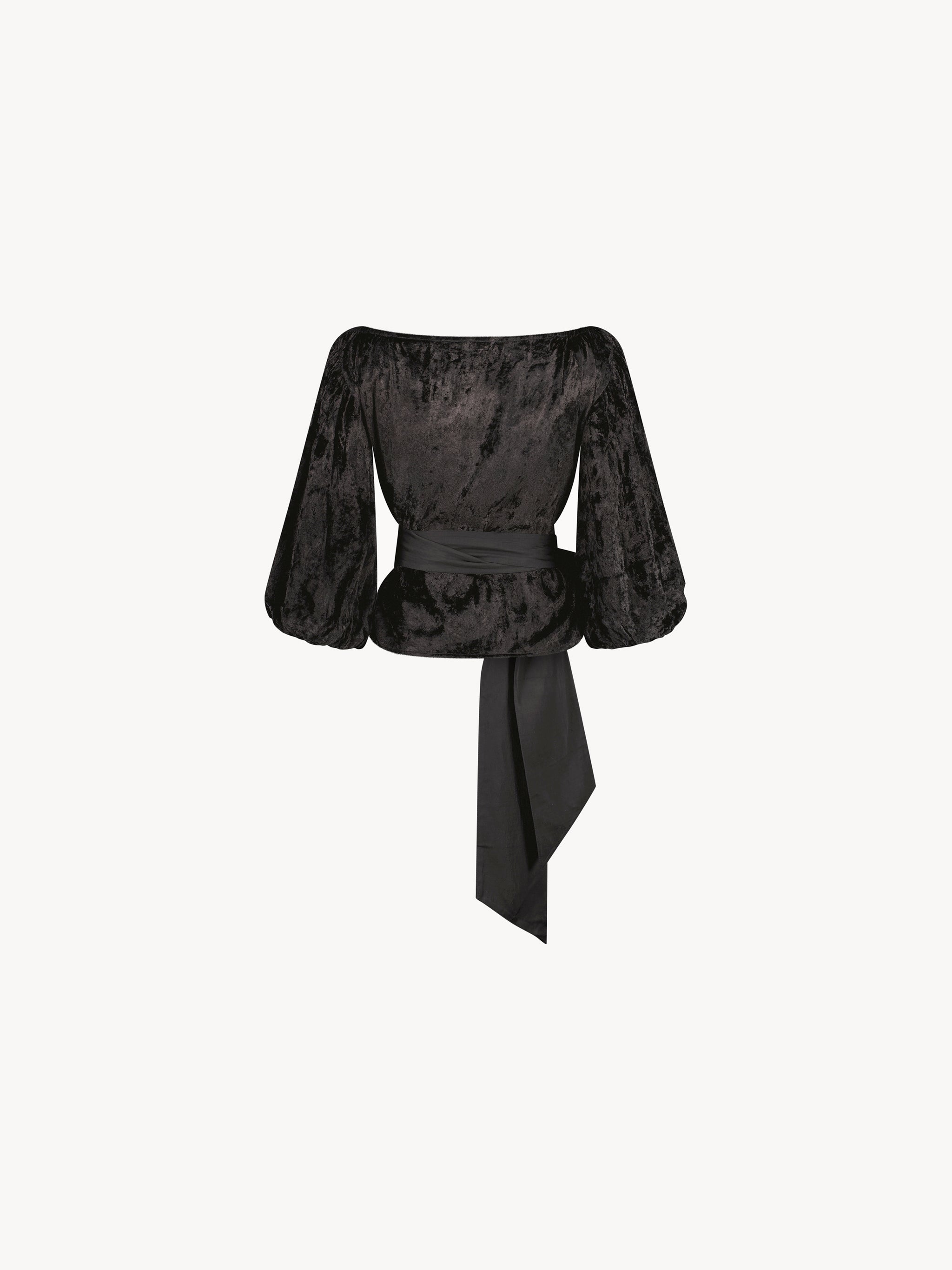 Love top velvet - Black